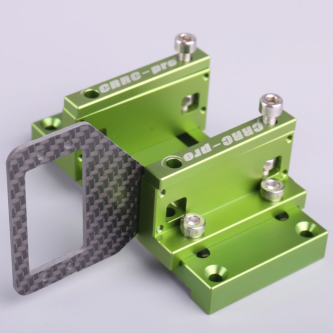 Brushless Motor Thrust Test Stand - CRRC-PRO CNC-Methanol-Motorprüfstand-Set aus Legierung, Einlaufprüfstand für
