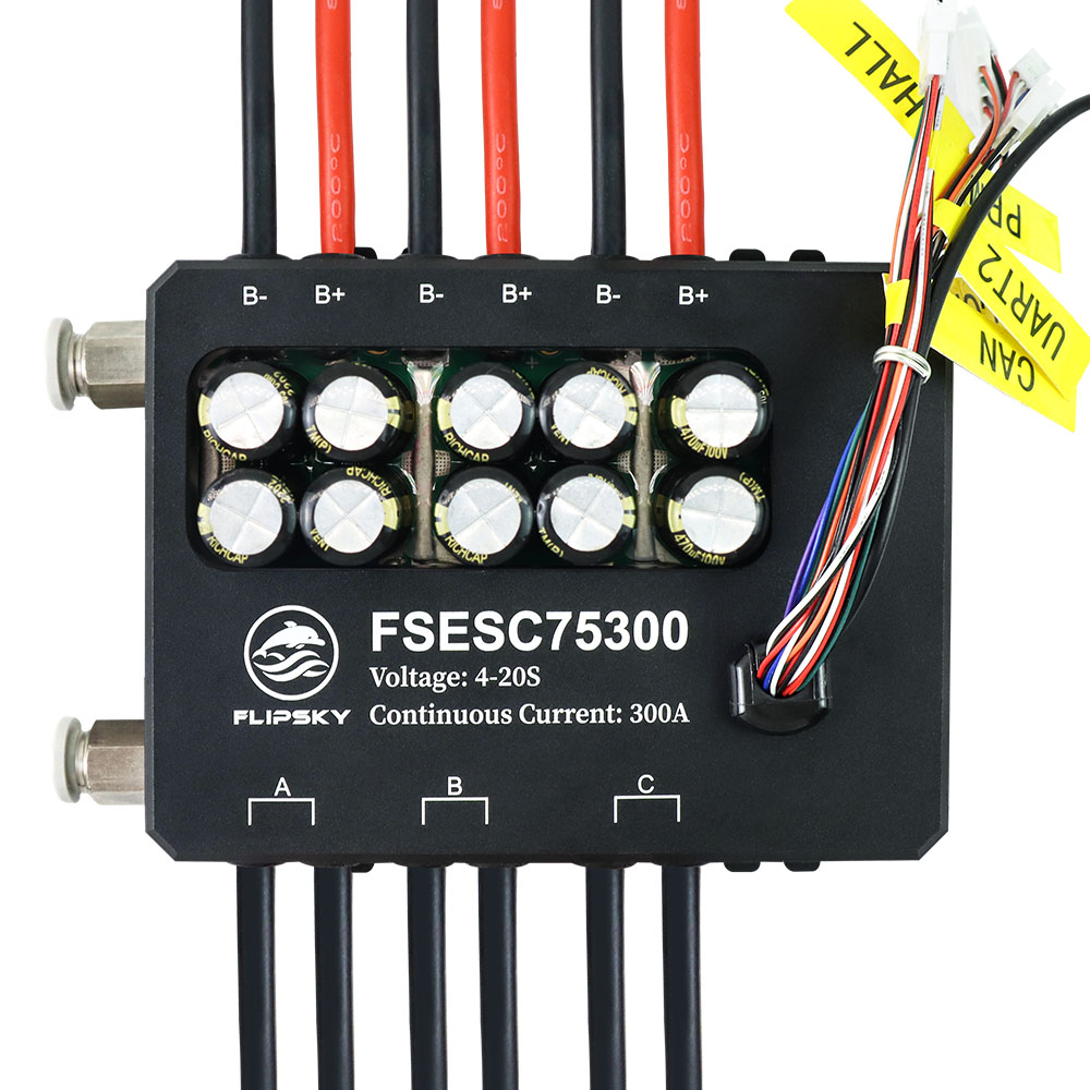 Vesc 75300 High Current Esc - Flipsky Fsesc 75300 84 V Hochstrom