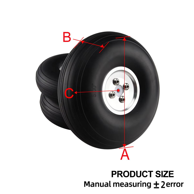 1 Paar PU-Räder mit Aluminiumn – Brushless Motor Thrust Test Stand Bewertung und Preis